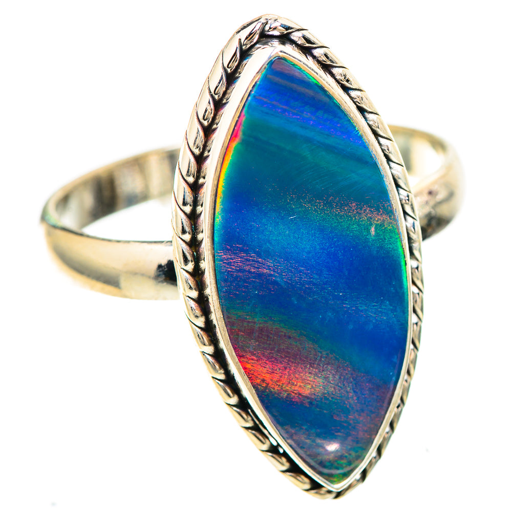 Aura Opal 925 Sterling Silver Ring Size 11.75 (925 Sterling Silver) RING137197