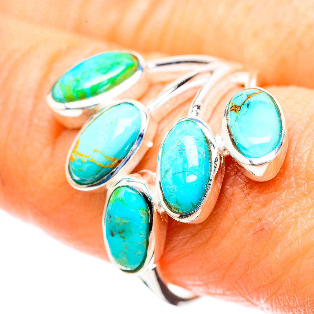 Chrysocolla 925 Sterling Silver Ring Size 9.25 (925 Sterling Silver) RING137206