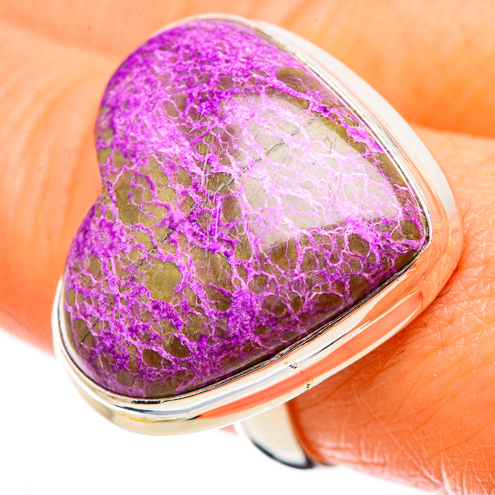 Large Stichtite Ring Size 8 (925 Sterling Silver) RING135362