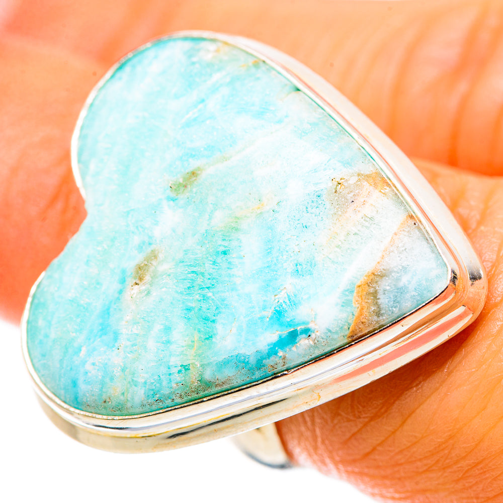 Amazonite Ring Size 6 (925 Sterling Silver) RING134928