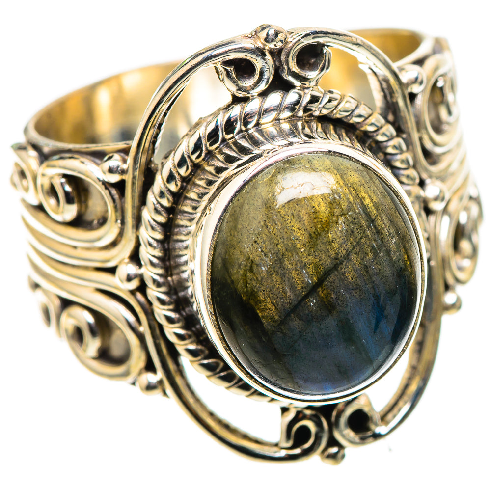 Labradorite 925 Sterling Silver Ring Size 8.5 (925 Sterling Silver) RING137669