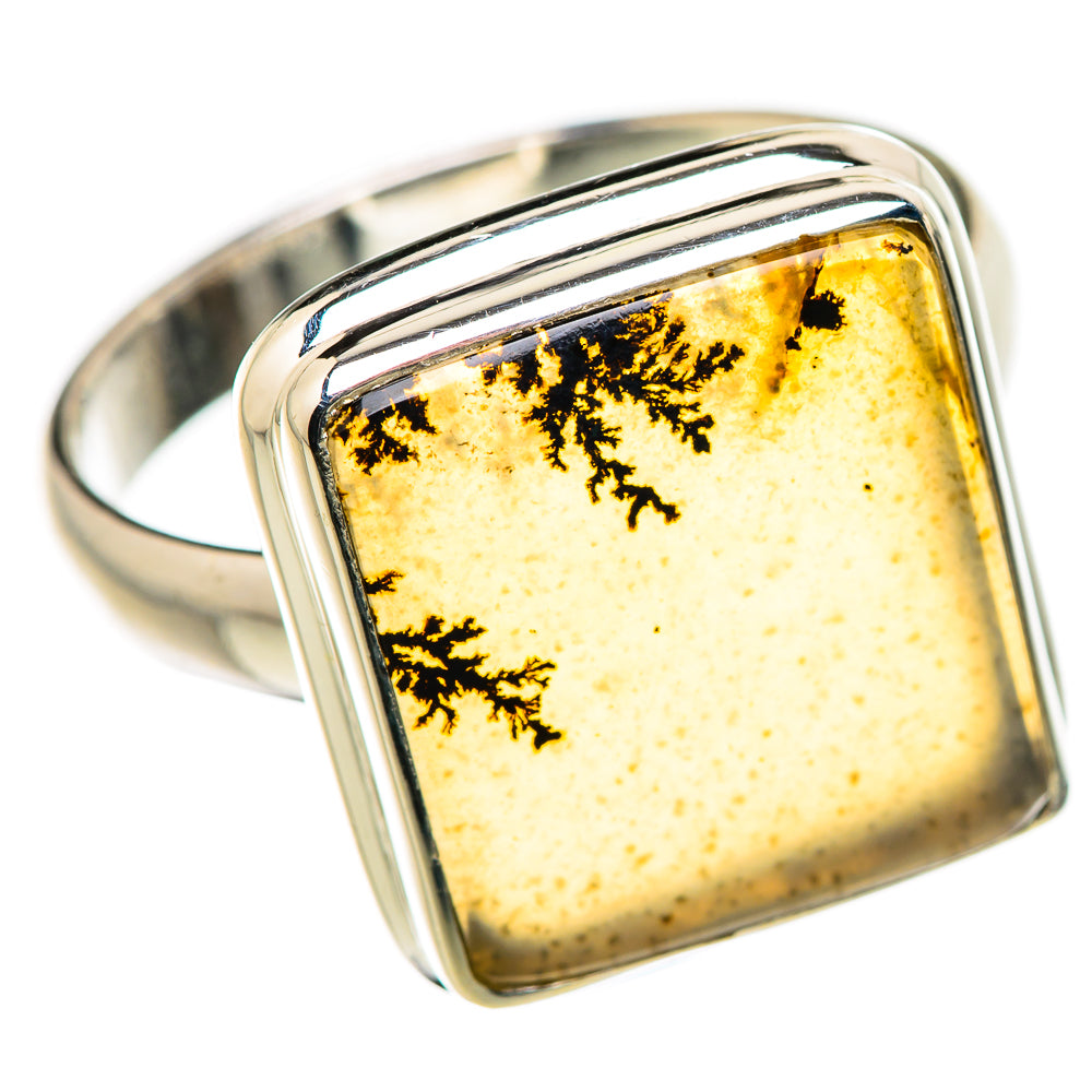 Scenic Dendritic Agate Ring Size 9.75 (925 Sterling Silver) RING134602