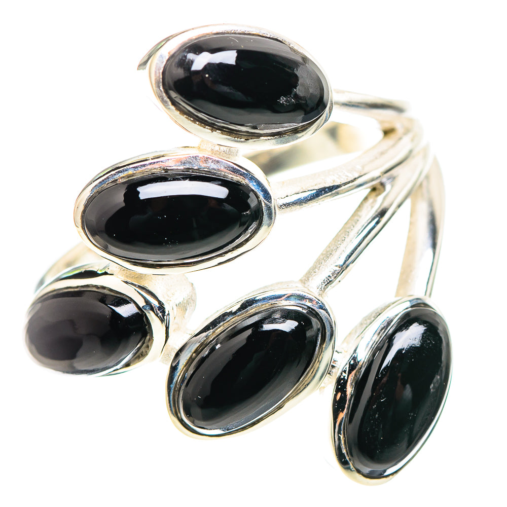 Black Onyx Ring Size 7.5 (925 Sterling Silver) RING136575