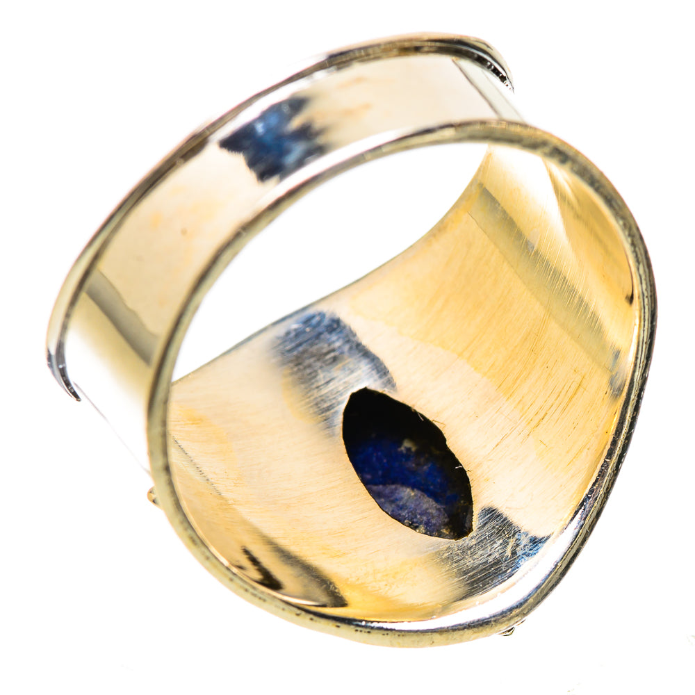 Anasilvercos Lapis Lazuli Ring Size 8.5 (925 Sterling Silver)