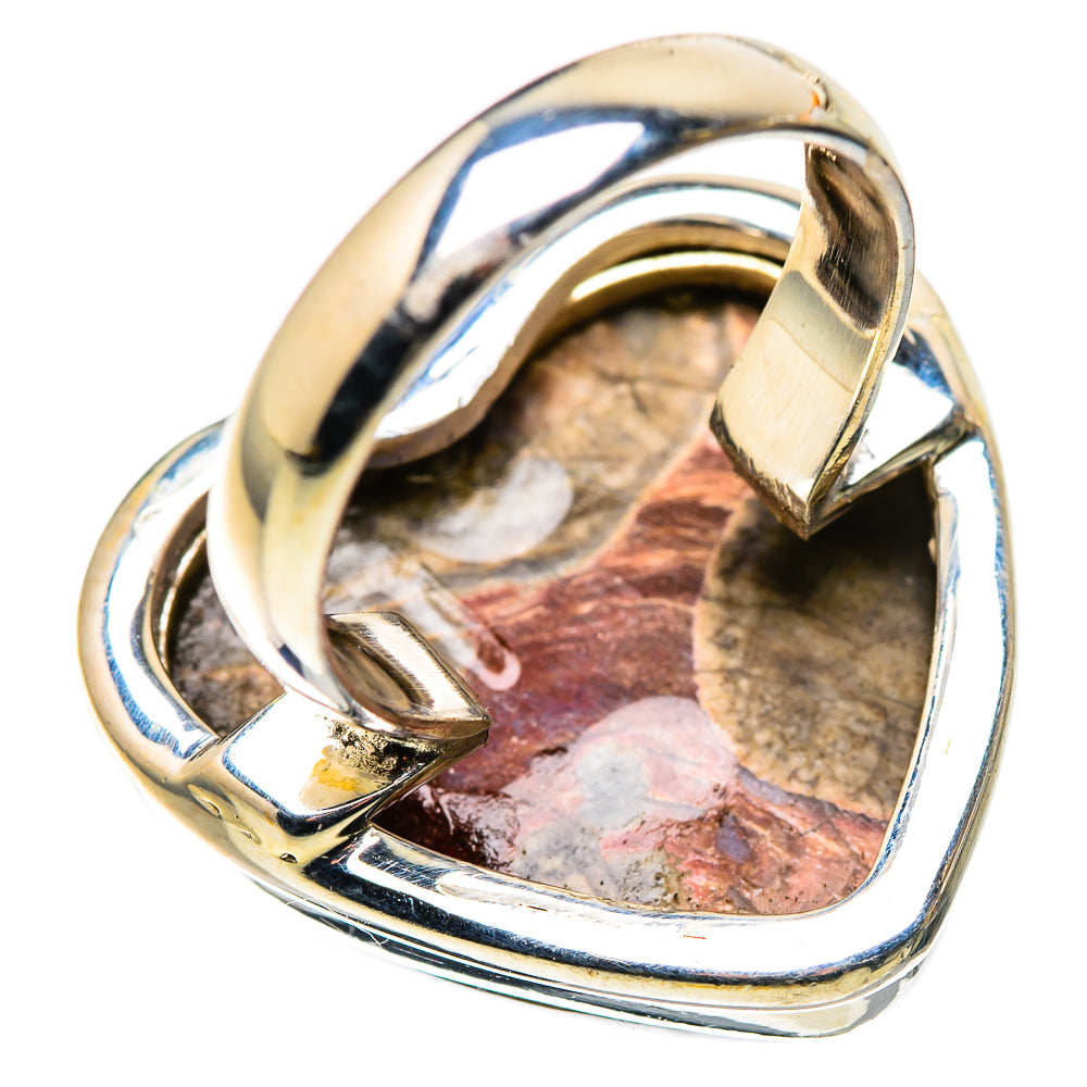 Large Mushroom Rhyolite Ring Size 6 (925 Sterling Silver) RING136115