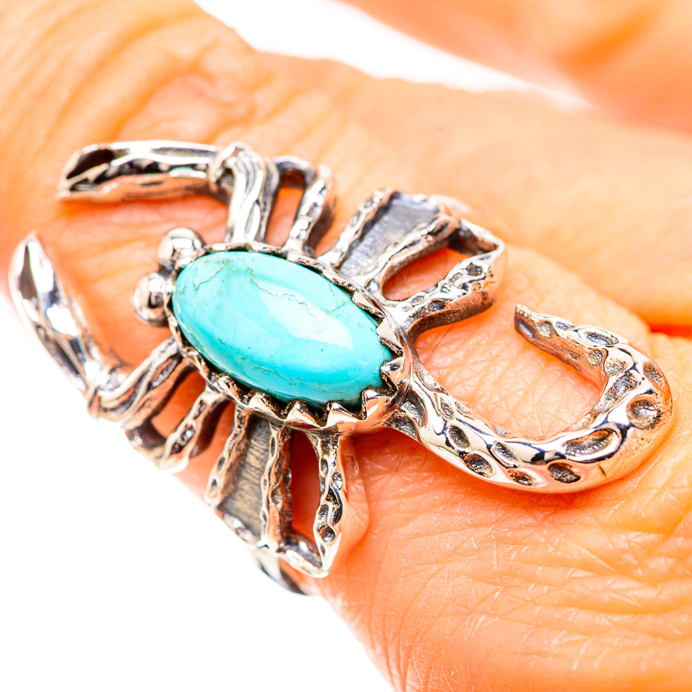 Larimar Ring Size 8.25 (925 Sterling Silver) RING135299