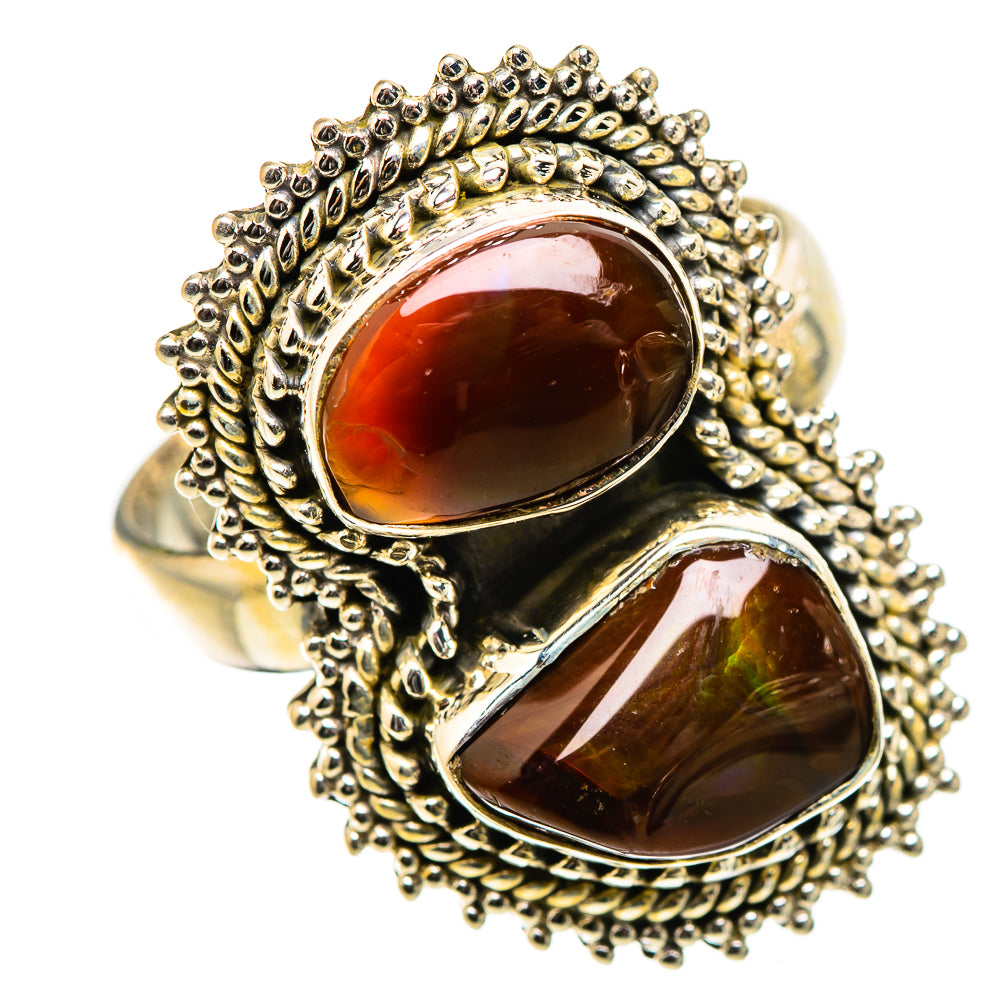 Mexican Fire Agate Ring Size 9 (925 Sterling Silver) RING135484