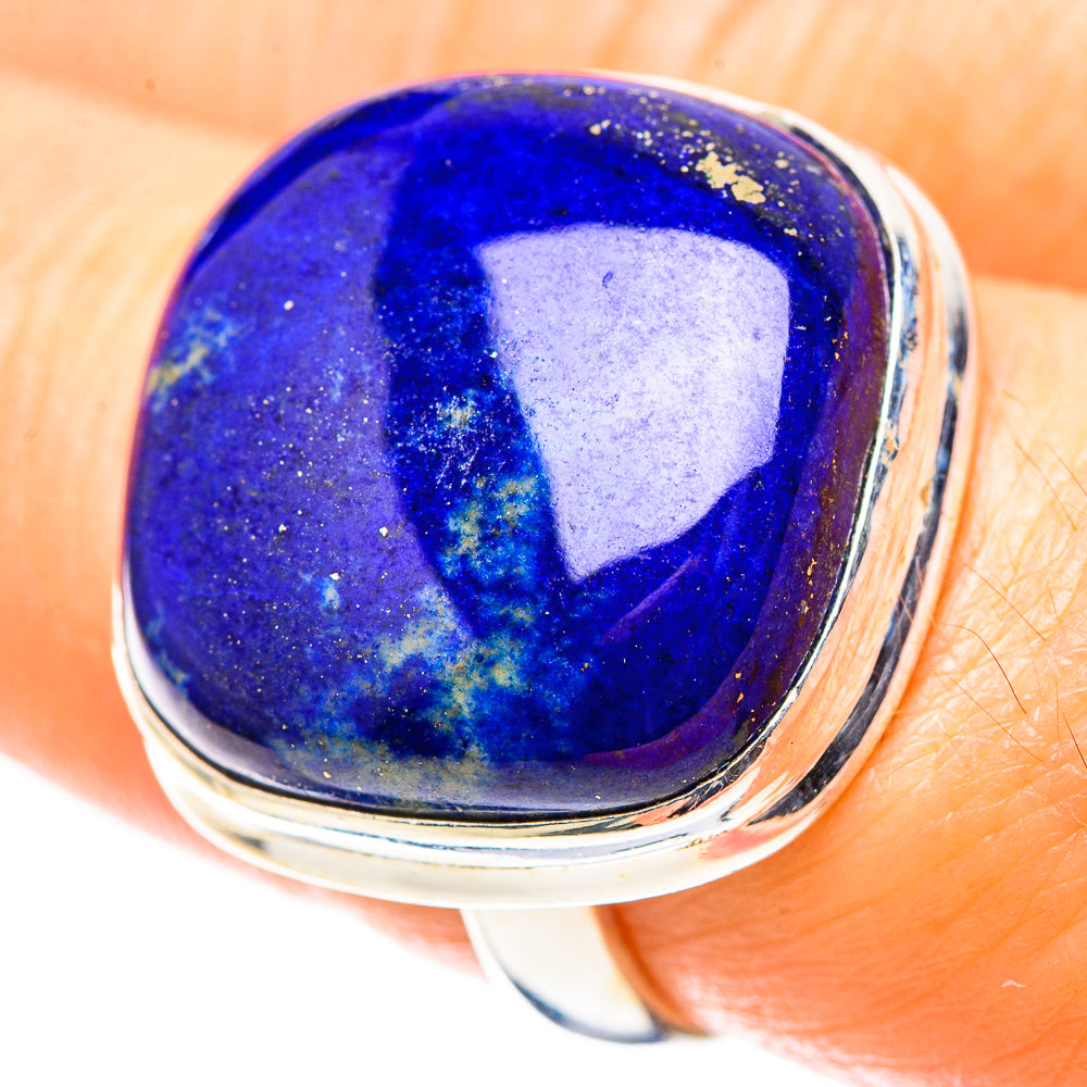 Lapis Lazuli 925 Sterling Silver Ring Size 7 (925 Sterling Silver) RING137514