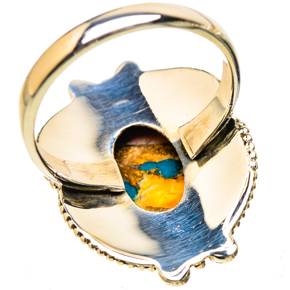Spiny Oyster Turquoise Ring Size 9.75 (925 Sterling Silver) RING135266