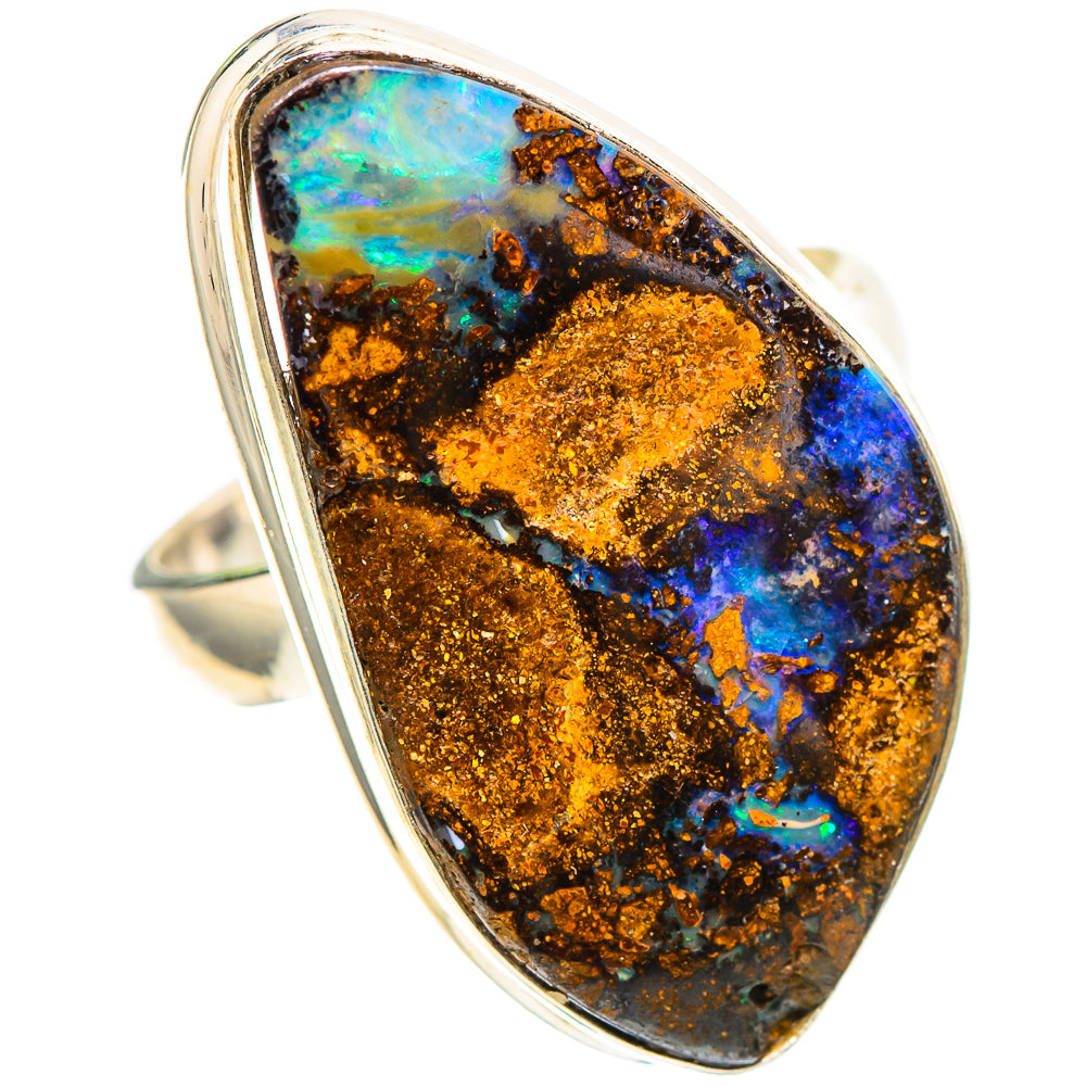 Boulder Opal Ring Size 7 (925 Sterling Silver) RING136616