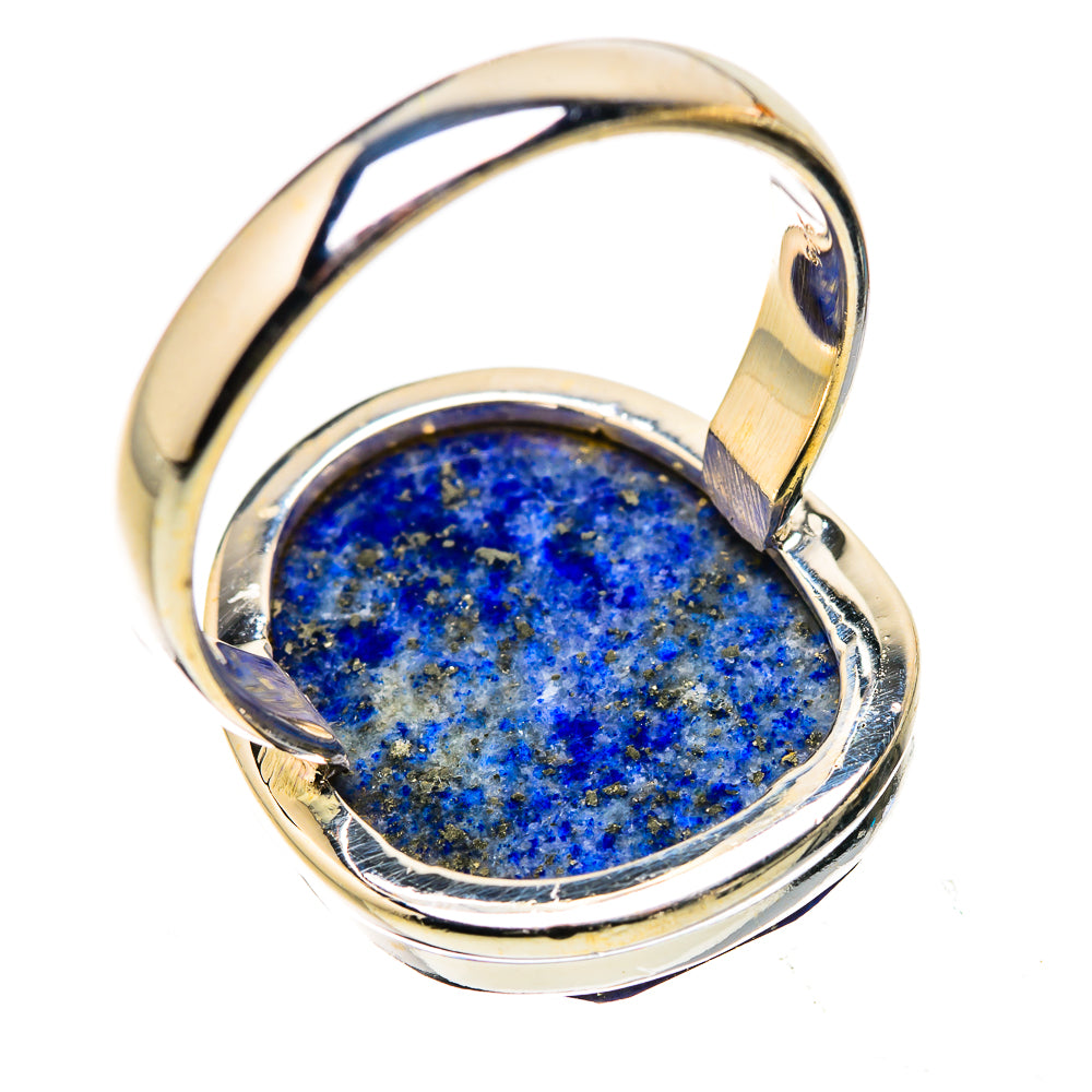 Anasilvercos Lapis Lazuli Ring Size 10 (925 Sterling Silver)