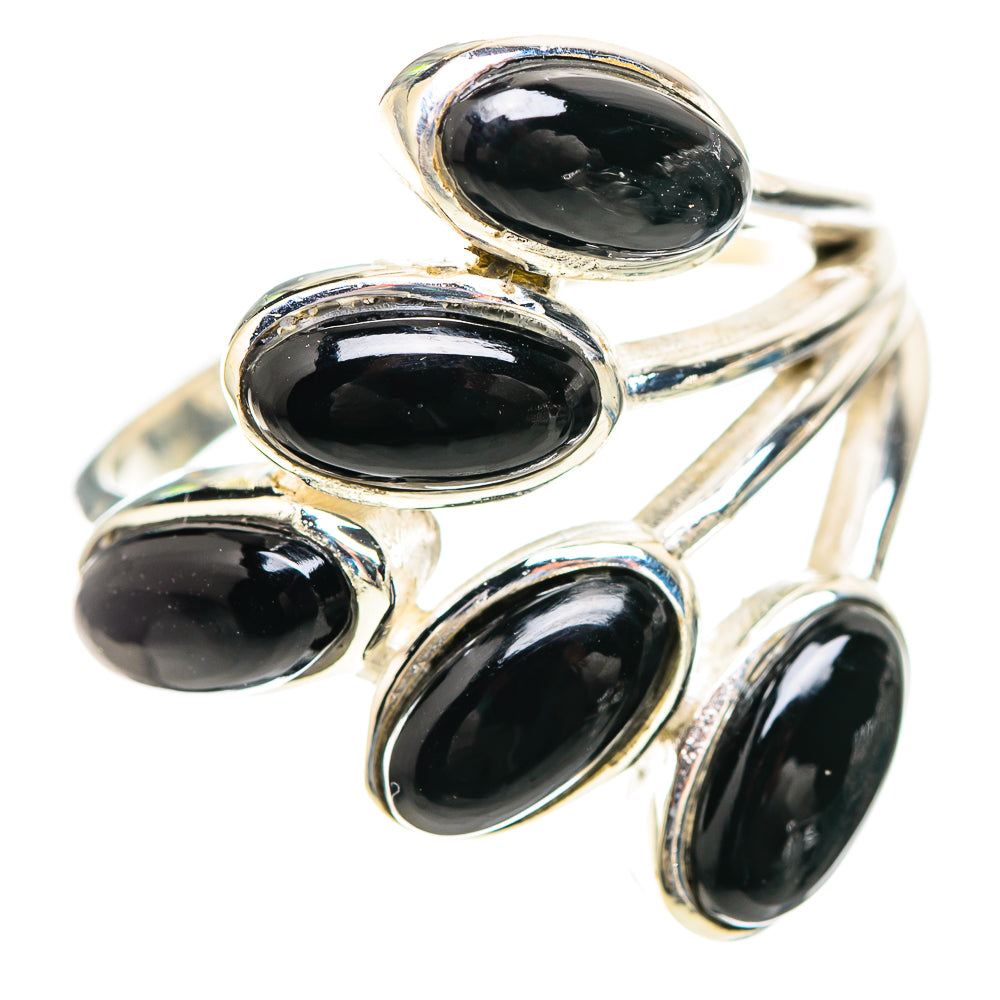 Black Onyx Ring Size 8 (925 Sterling Silver) RING136373