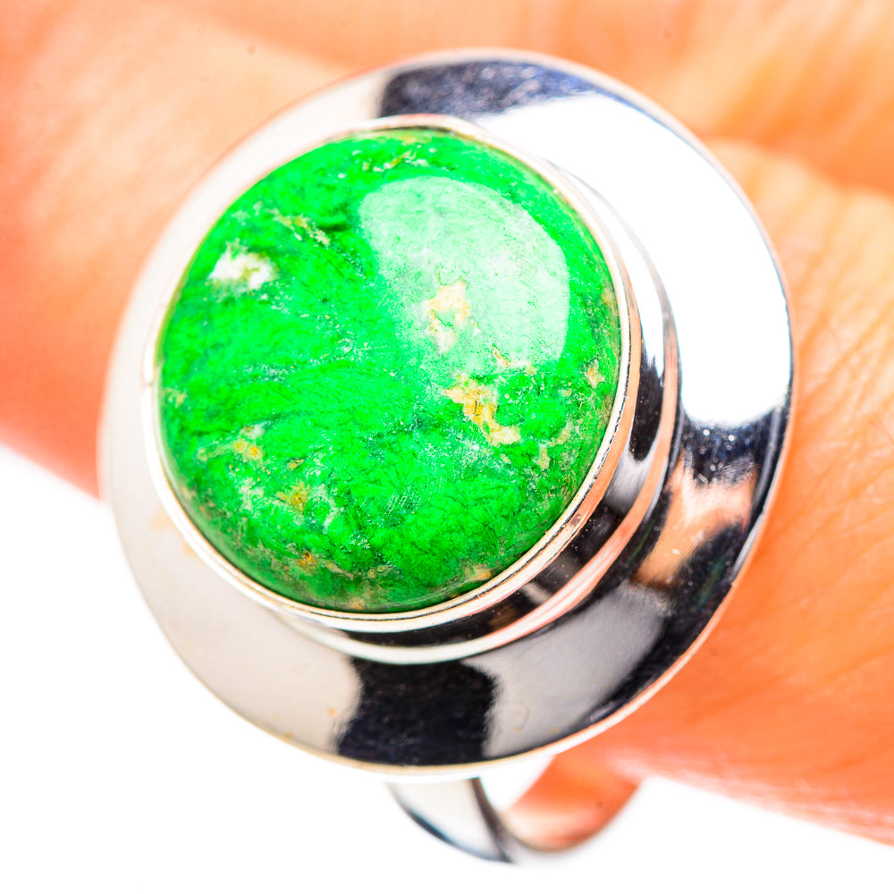 Gaspeite Ring Size 11.5 (925 Sterling Silver) RING136712