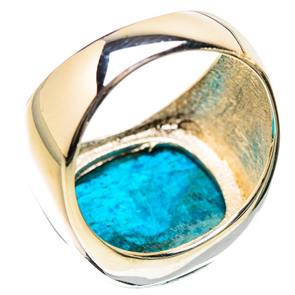 Chrysocolla 925 Sterling Silver Ring Size 8 Ana Co R135237