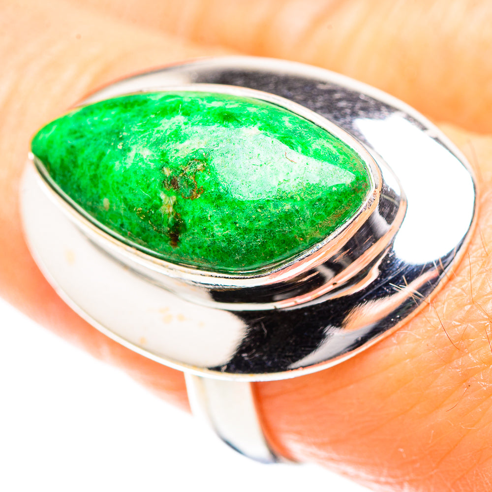 Gaspeite Ring Size 8.25 (925 Sterling Silver) RING136596