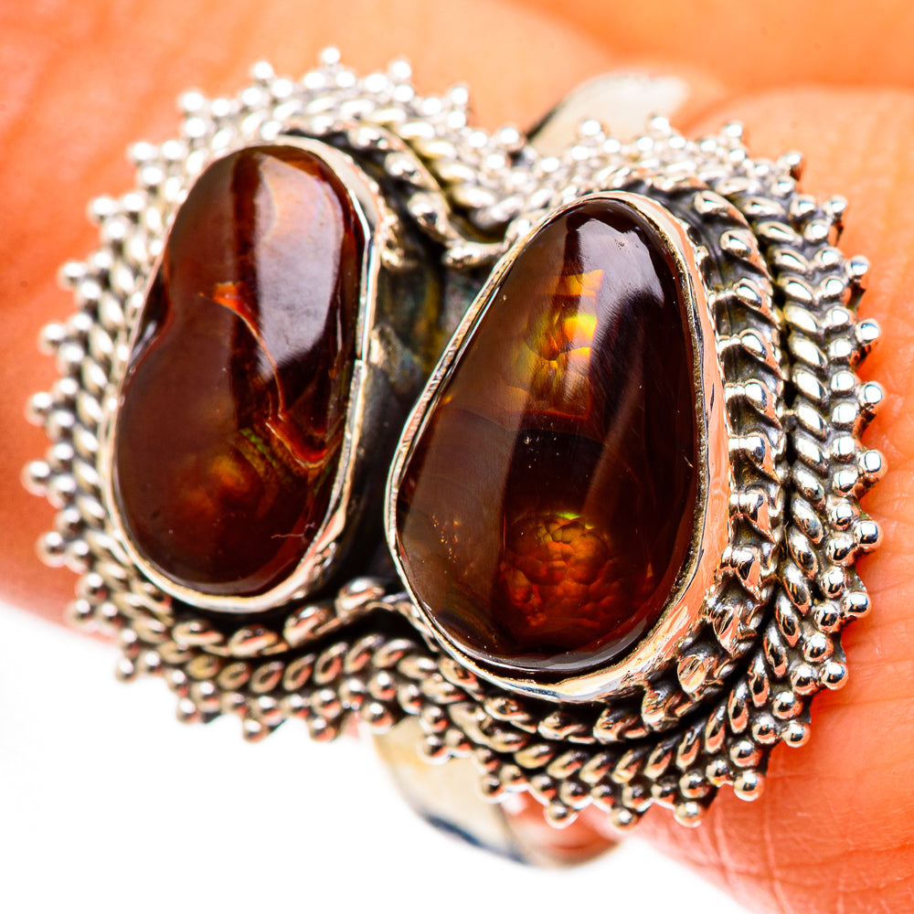 Mexican Fire Agate Ring Size 9.75 (925 Sterling Silver) RING134642