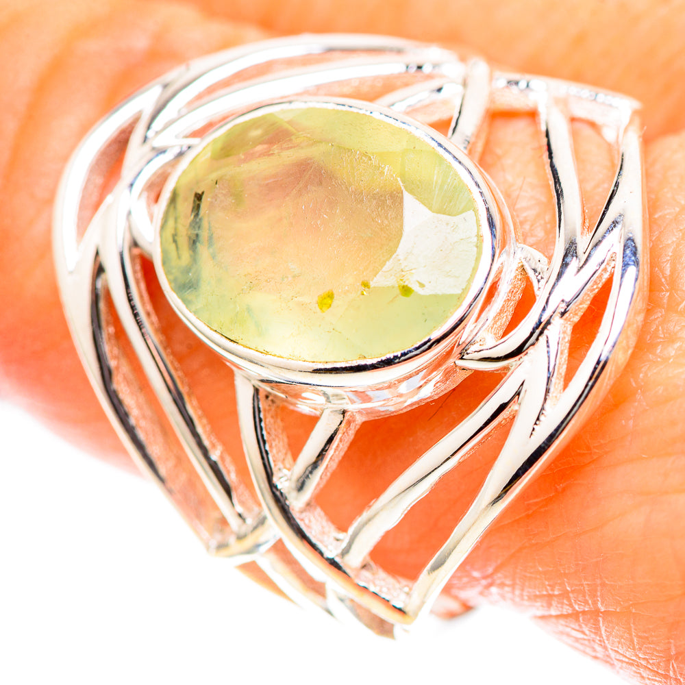 Prehnite Ring Size 9.5 (925 Sterling Silver) RING136736