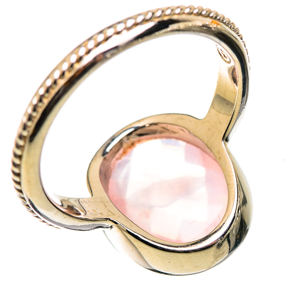 Rose Quartz Ring Size 9 (925 Sterling Silver) RING135404