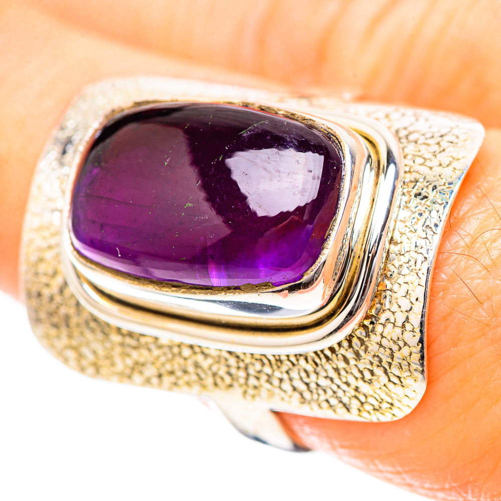 Amethyst 925 Sterling Silver Ring Size 8 (925 Sterling Silver) RING137318