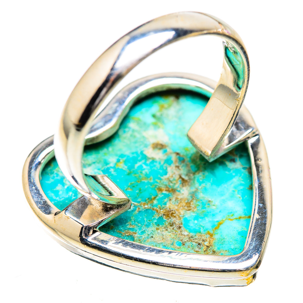 Large Chrysocolla Ring Size 9 (925 Sterling Silver) RING135900