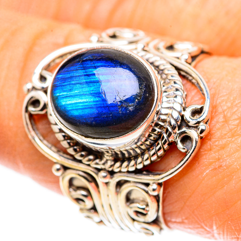 Labradorite 925 Sterling Silver Ring Size 8.5 (925 Sterling Silver) RING137669