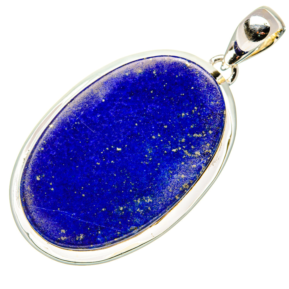 Lapis Lazuli Pendant 2 1/4" (925 Sterling Silver) PD36342