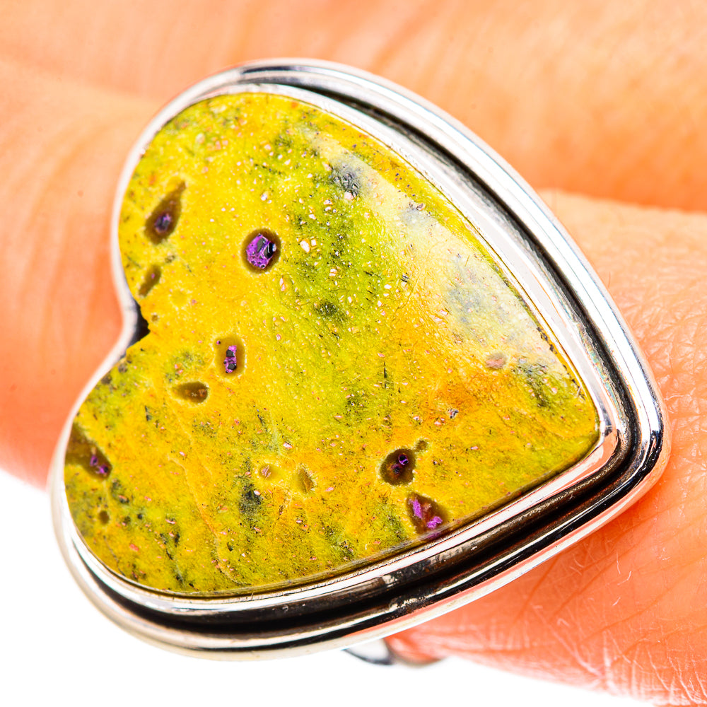 Large Atlantisite Ring Size 9 (925 Sterling Silver) RING136101