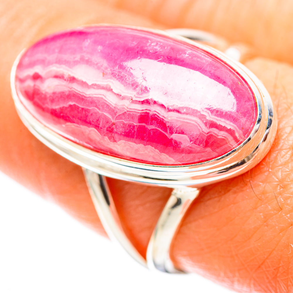 Rhodochrosite Ring Size 8 (925 Sterling Silver) RING136236