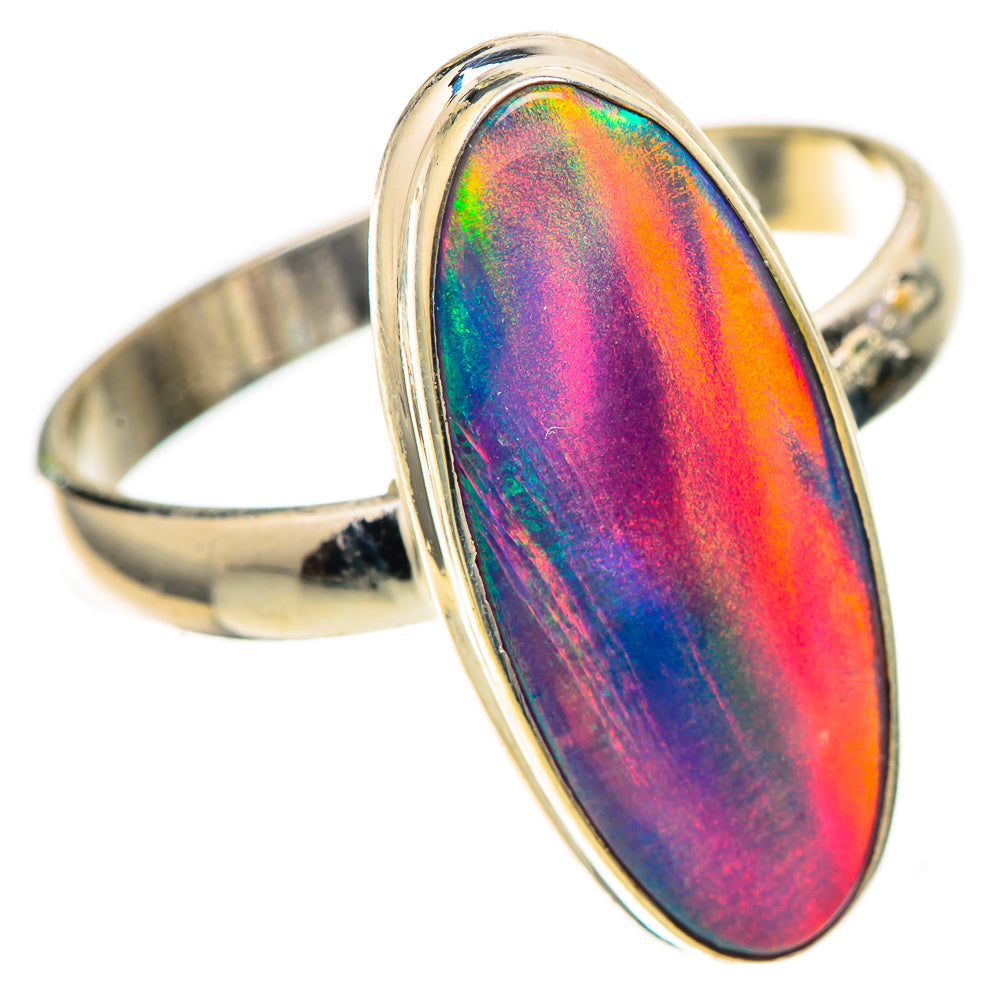 Aura Opal 925 Sterling Silver Ring Size 11.75 (925 Sterling Silver) RING137614