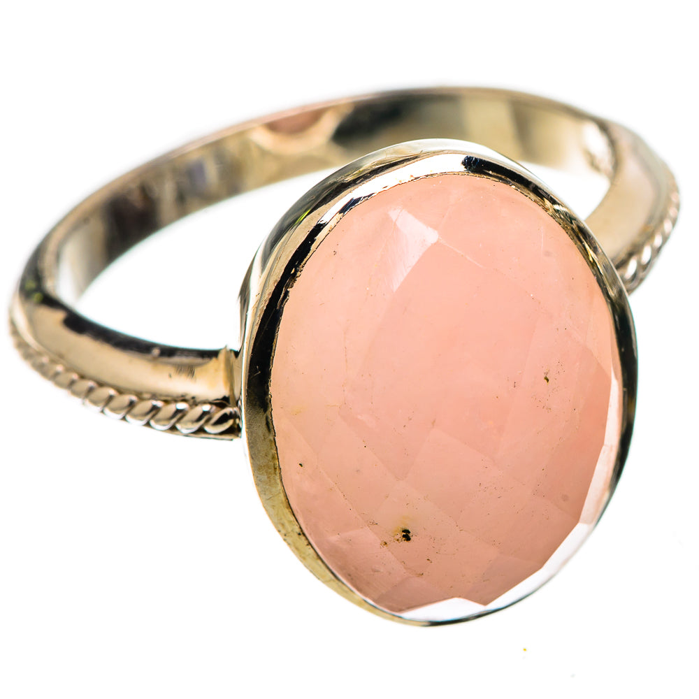 Rose Quartz Ring Size 9 (925 Sterling Silver) RING135220