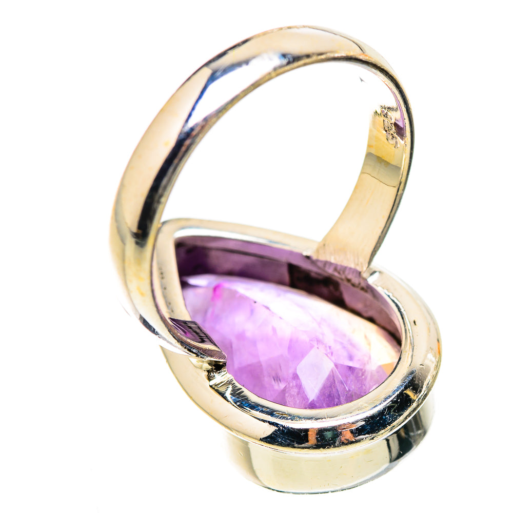 Faceted Amethyst Ring Size 7.25 (925 Sterling Silver) RING135464