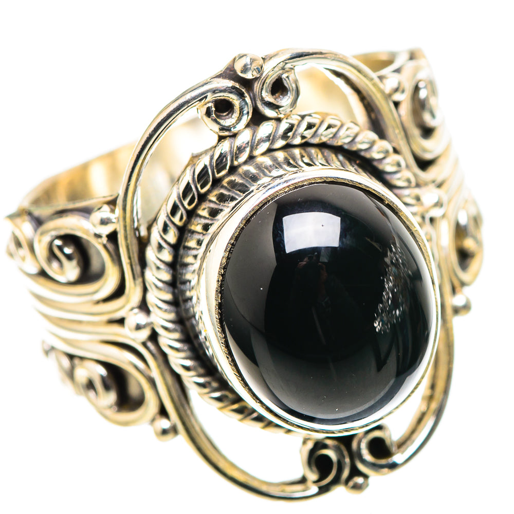 Black Onyx 925 Sterling Silver Ring Size 8.5 (925 Sterling Silver) RING137392