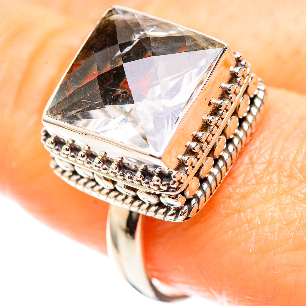 White Quartz Ring Size 9.25 (925 Sterling Silver) RING136606