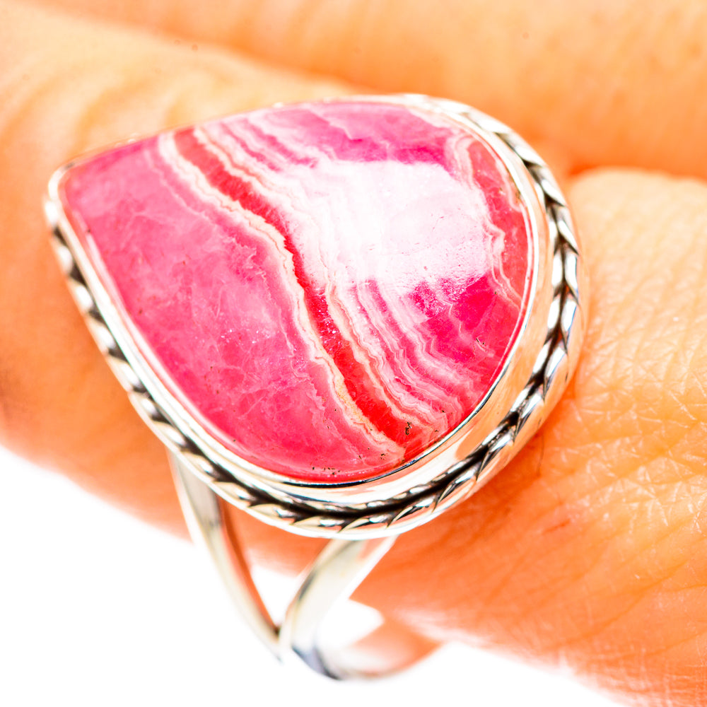 Rhodochrosite 925 Sterling Silver Ring Size 10.75 (925 Sterling Silver) RING137250