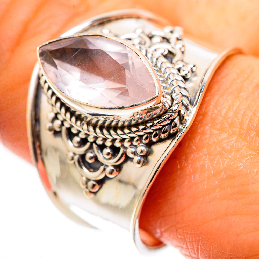 Rose Quartz Ring Size 10.25 (925 Sterling Silver) RING135510