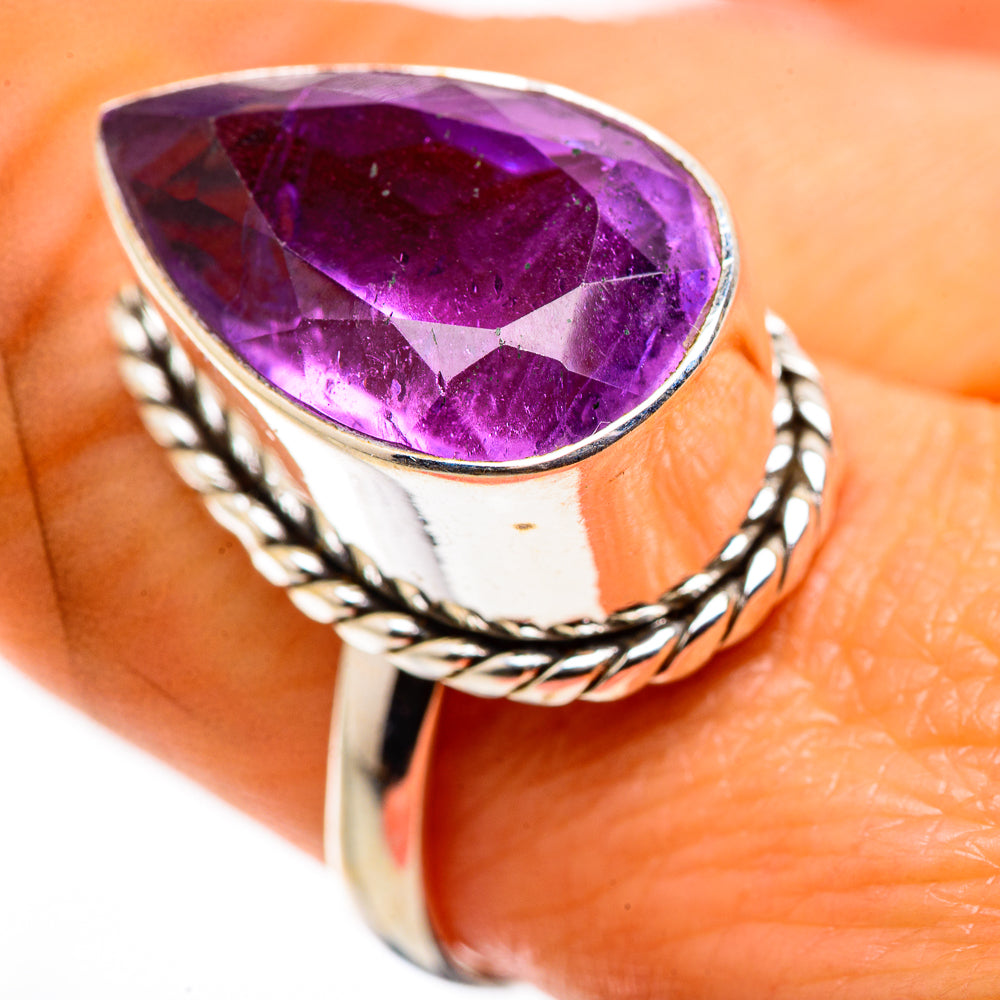 Amethyst Ring Size 9 (925 Sterling Silver) RING134856