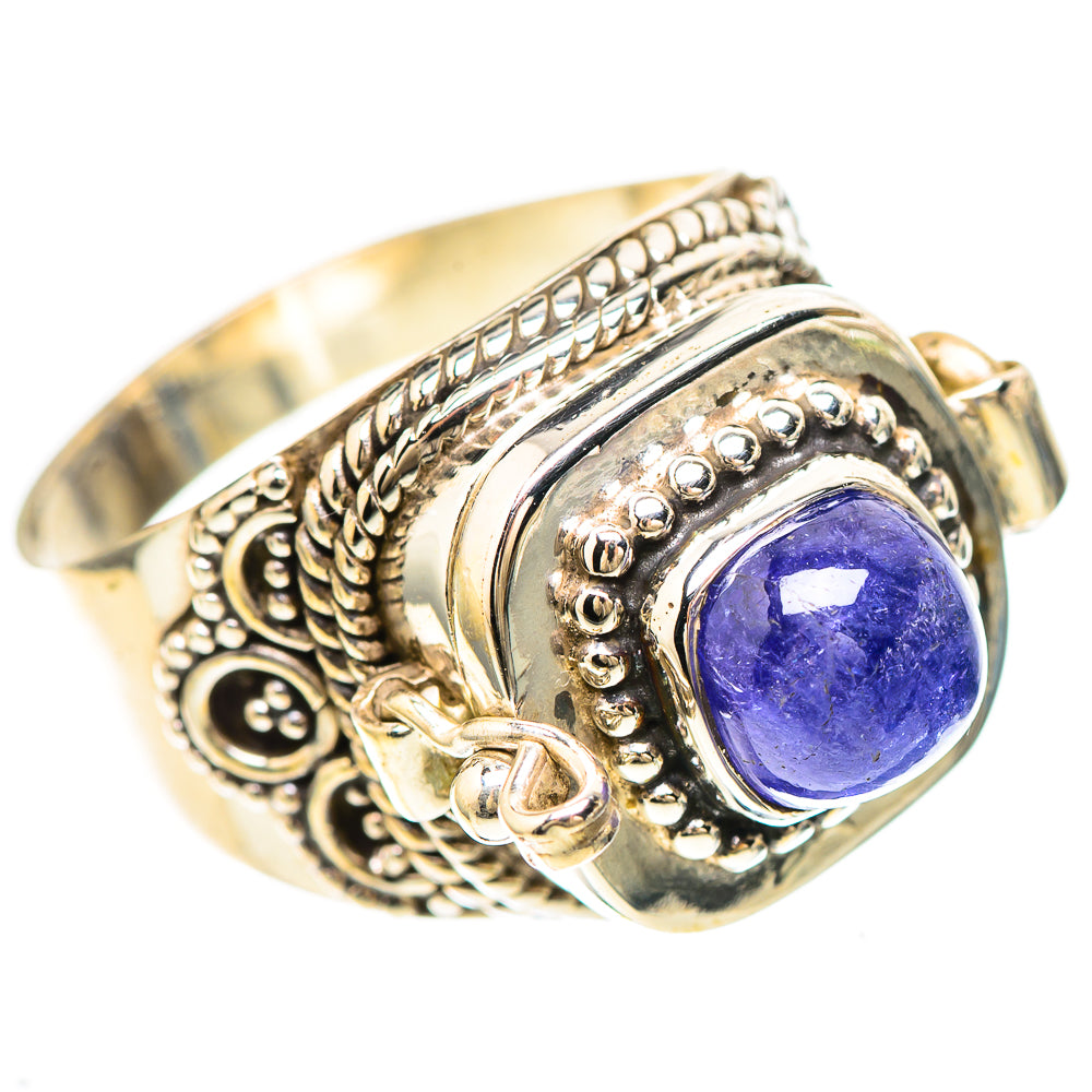 Poison Natural Tanzanite 925 Sterling Silver Ring Size 9 (925 Sterling Silver) RING137181