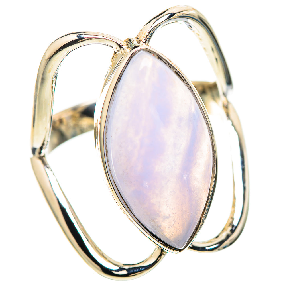 Blue Lace Agate Ring Size 6.25 (925 Sterling Silver) RING136400