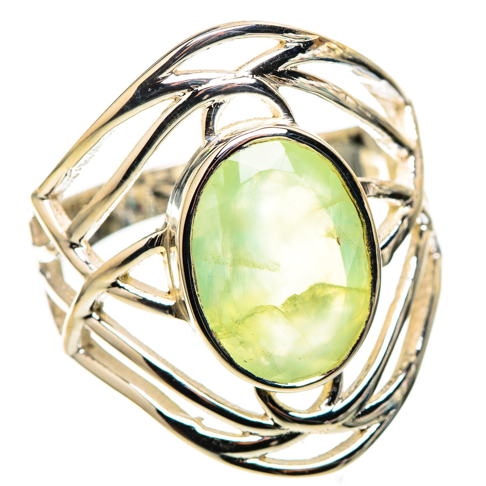 Prehnite 925 Sterling Silver Ring Size 9.5 (925 Sterling Silver) RING137724