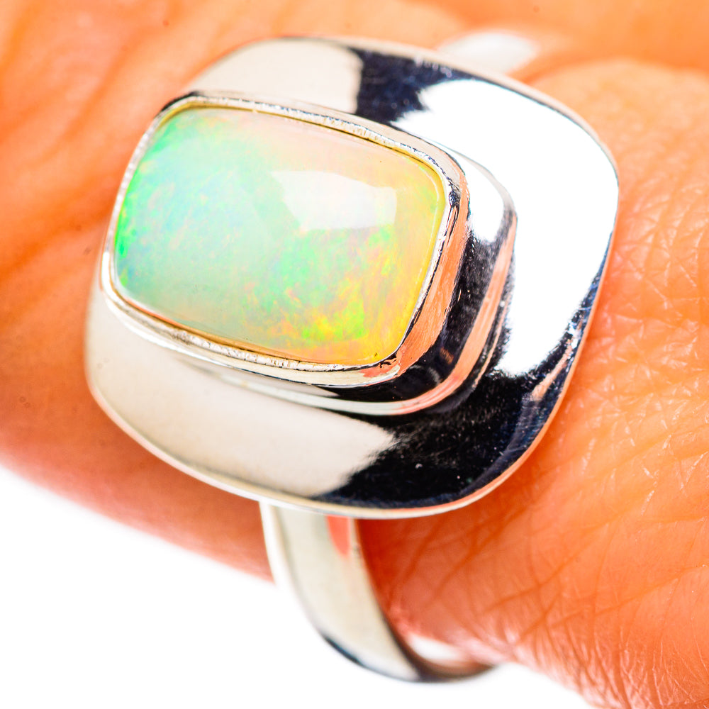 Ethiopian Opal Ring Size 9 (925 Sterling Silver) RING135656