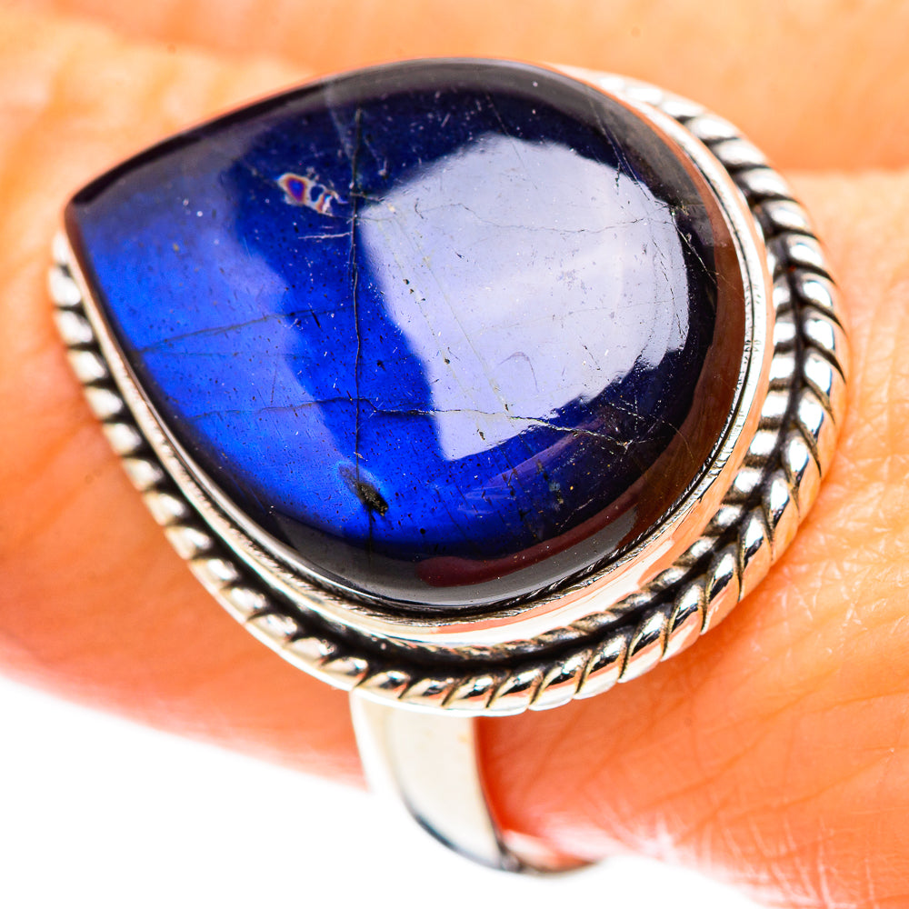 Labradorite Ring Size 9.5 (925 Sterling Silver) RING136889