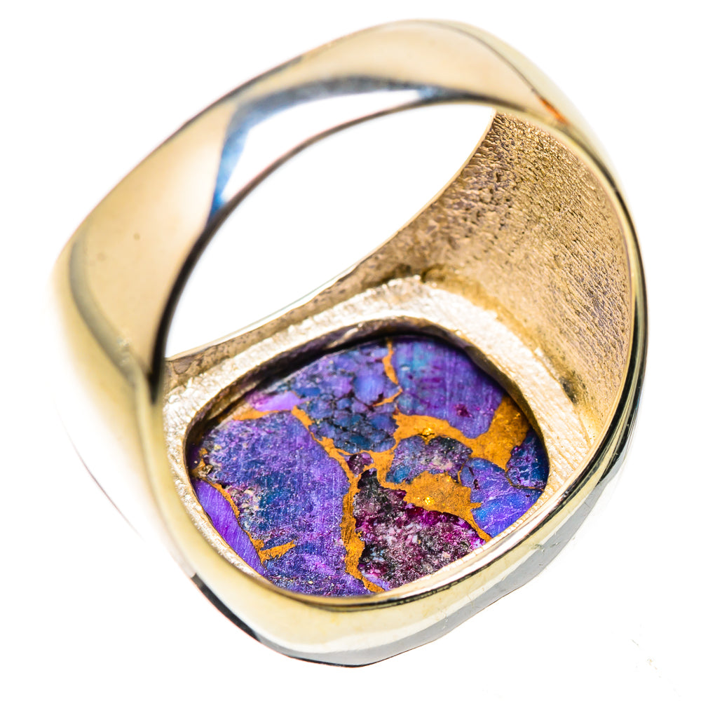 Purple Copper Composite Turquoise Ring Size 8.5 (925 Sterling Silver) RING134795
