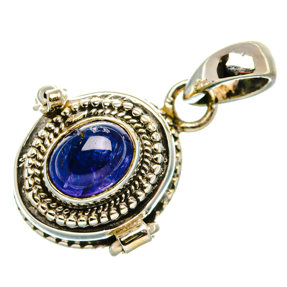 Poison Natural Tanzanite Pendant 1 1/8" (925 Sterling Silver) PD37610