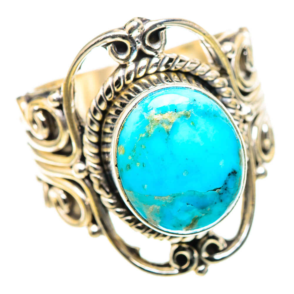 Chrysocolla 925 Sterling Silver Ring Size 6.75 (925 Sterling Silver) RING137414