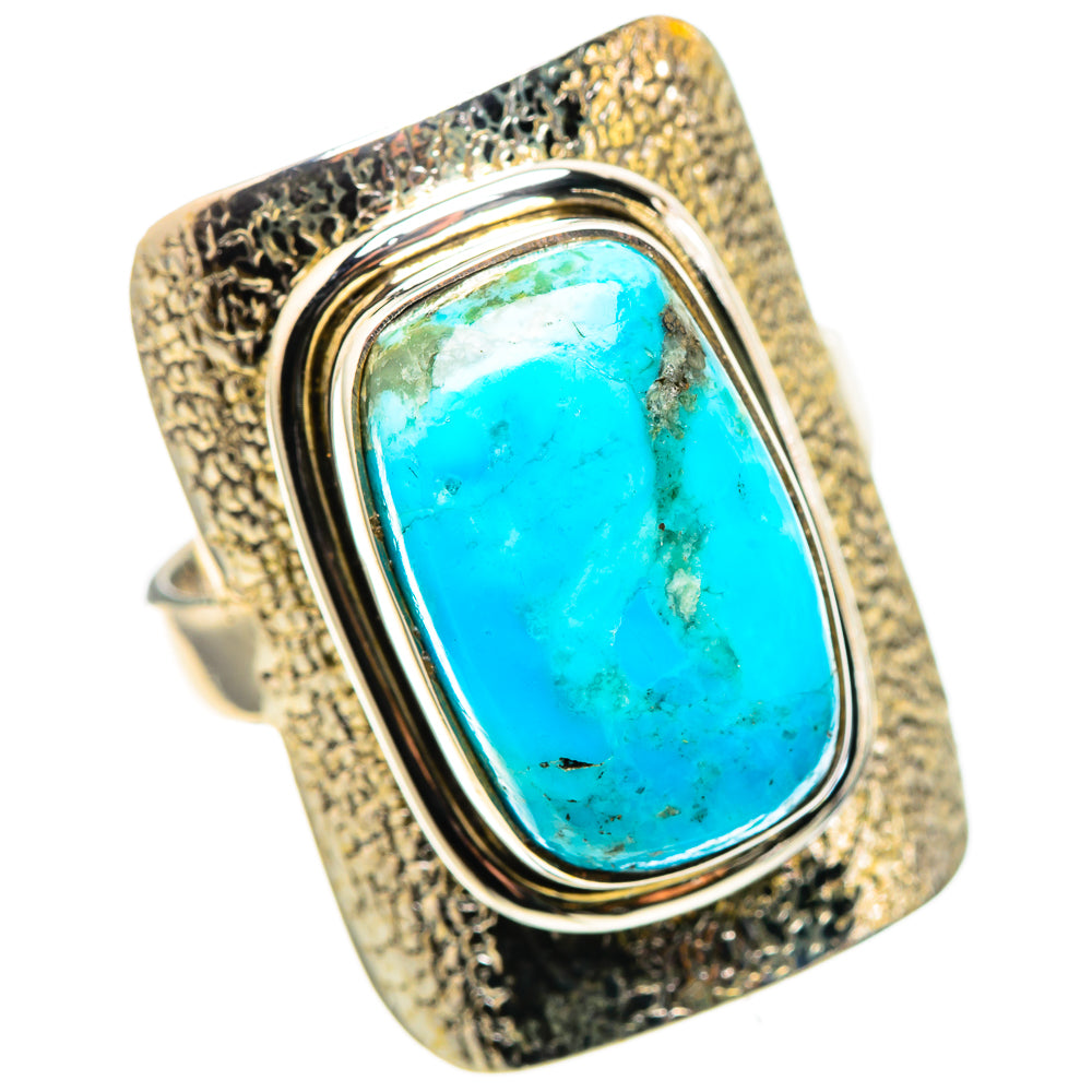 Chrysocolla 925 Sterling Silver Ring Size 8 (925 Sterling Silver) RING137696