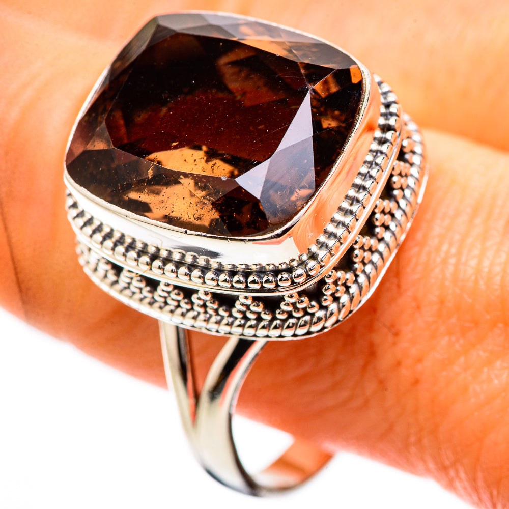 Smoky Quartz Ring Size 11.5 (925 Sterling Silver) RING135189