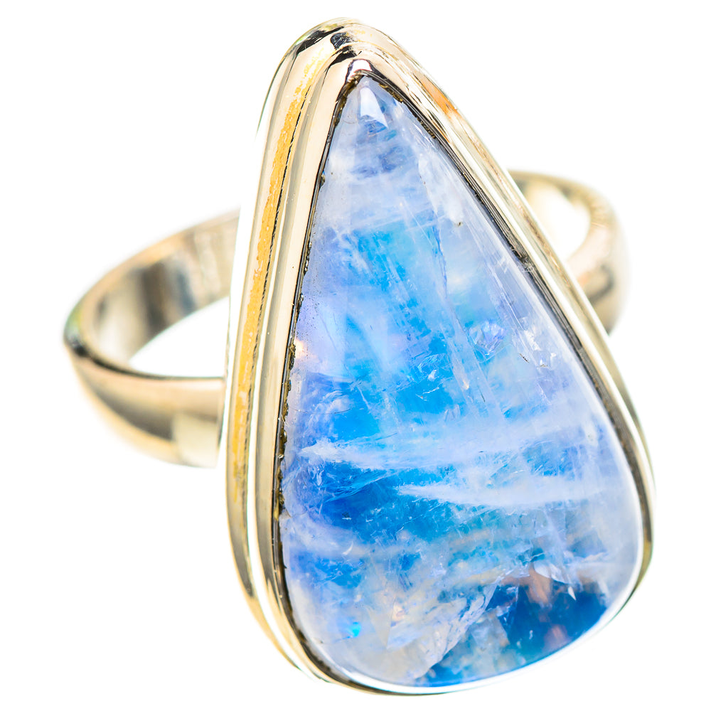 Rainbow Moonstone Ring Size 6.75 (925 Sterling Silver) RING136886