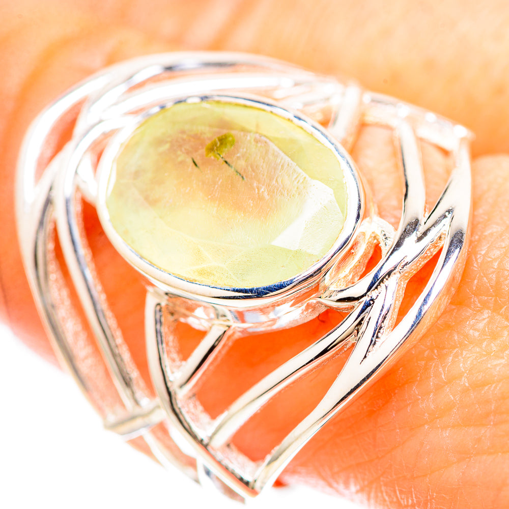 Prehnite Ring Size 9 (925 Sterling Silver) RING136469