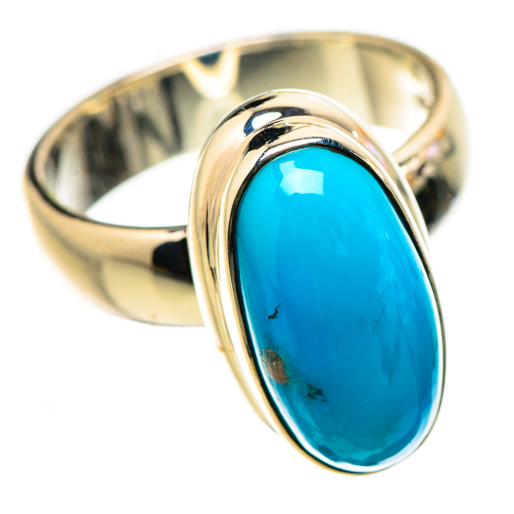 Sleeping Beauty Turquoise Ring Size 7.25 (925 Sterling Silver) RING134898