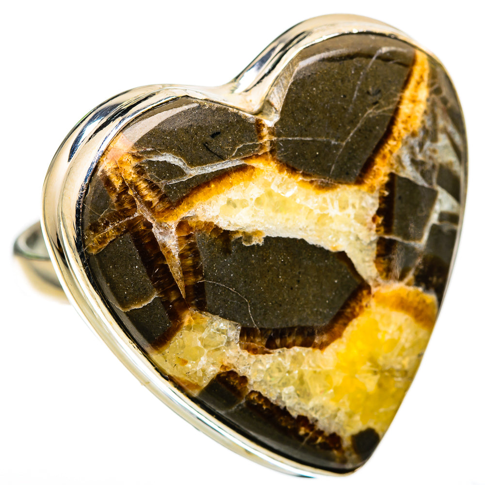 Huge Septarian Nodule Ring Size 11.75 (925 Sterling Silver) RING136180